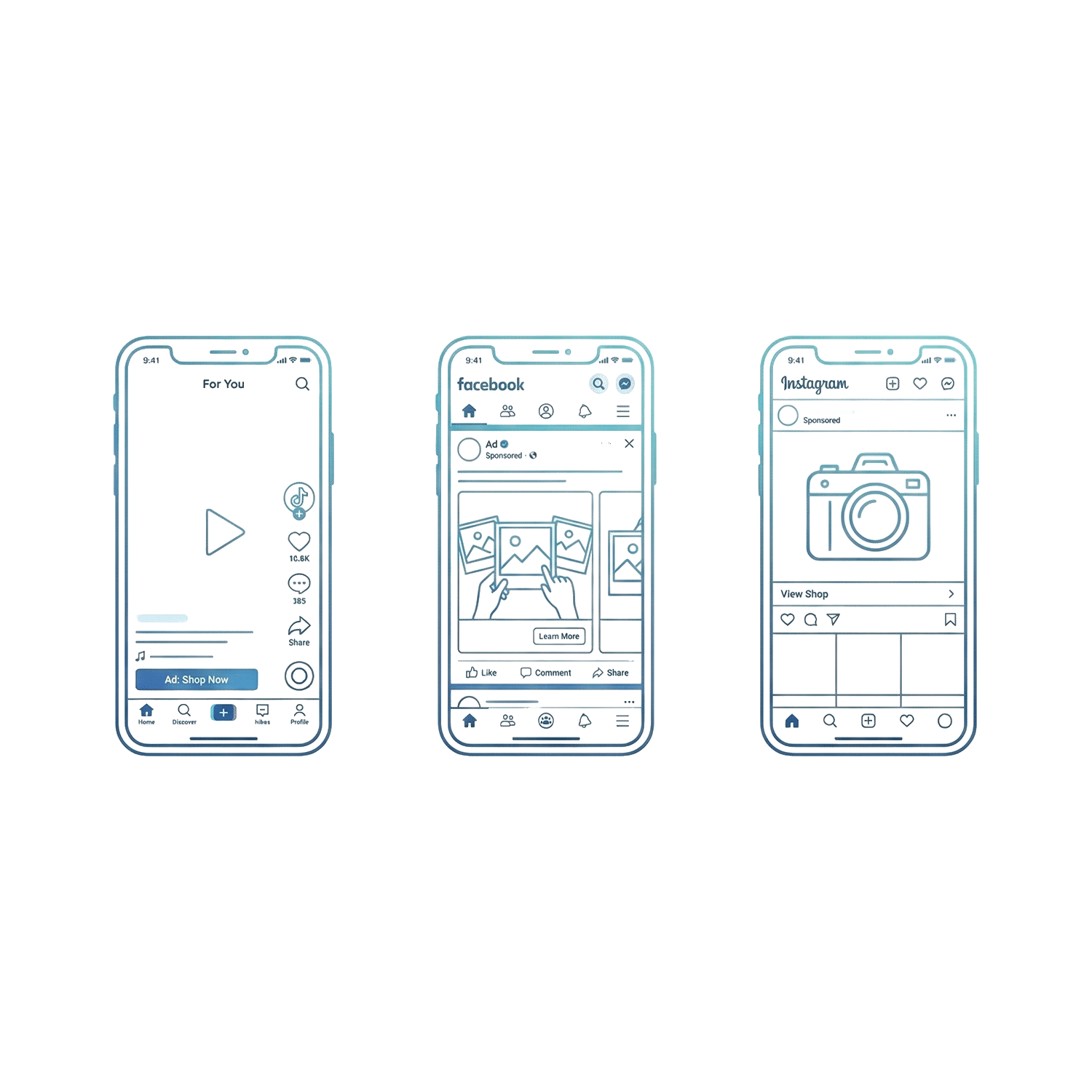 Digital Media and Social Ads -Facebook, Instagram, TikTok